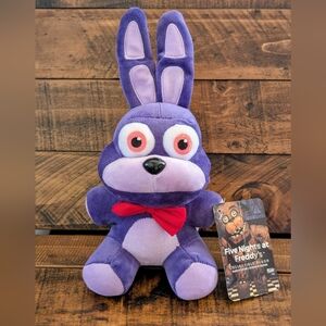 Five Nights At Freddy’s Bonnie Plush Stuffed Animal Purple FNAF 2016 with Tag